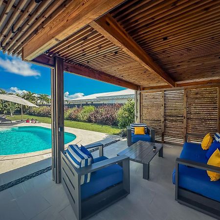 Villa Nomilou Beach Avec Acces Direct Plage Saint-Francois  Exteriör bild