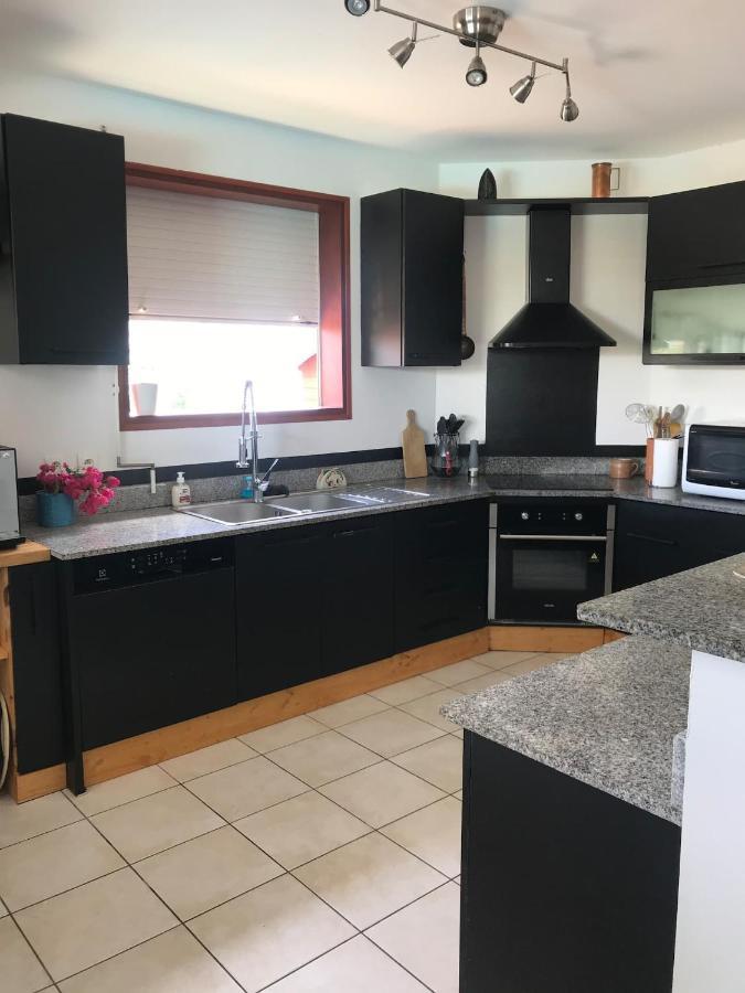 Villa Nomilou Beach Avec Acces Direct Plage Saint-Francois  Exteriör bild