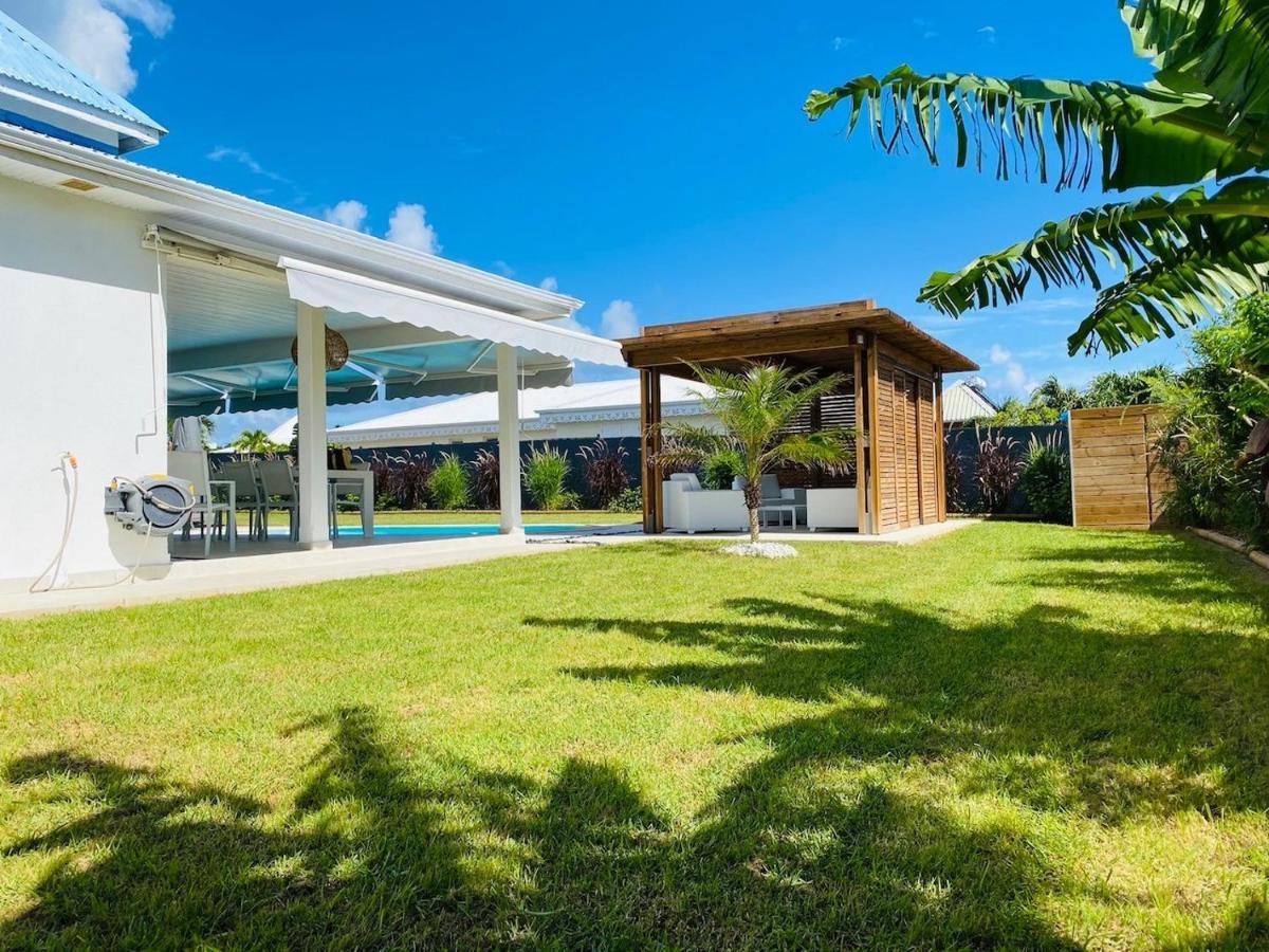 Villa Nomilou Beach Avec Acces Direct Plage Saint-Francois  Exteriör bild
