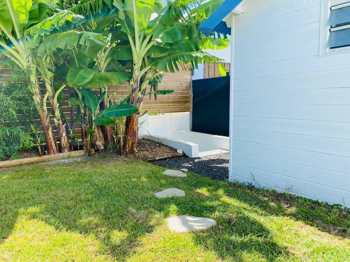 Villa Nomilou Beach Avec Acces Direct Plage Saint-Francois  Exteriör bild