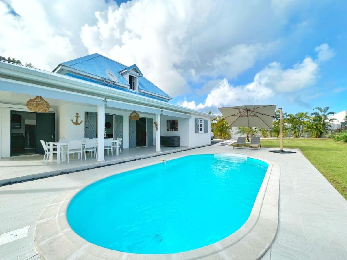 Villa Nomilou Beach Avec Acces Direct Plage Saint-Francois  Exteriör bild
